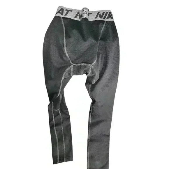 Boys Size Small Black Nike Pro Combat Pants - Picture 3 of 5